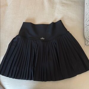ALO Yoga Black Grand Slam skirt XS